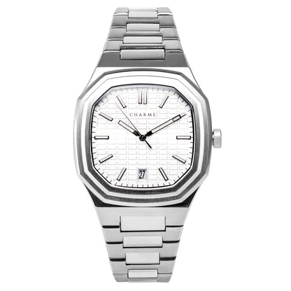 Heren Horloge Witte Wijzerplaat